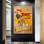 affiche vélo vintage