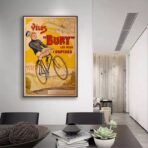 affiche vélo vintage