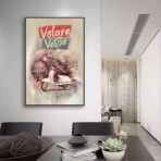affiche vespa vintage