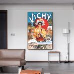 affiche vichy vintage