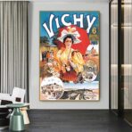 affiche vichy vintage