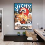 affiche vichy vintage