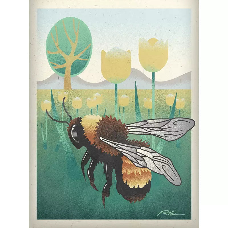 affiche-vintage-abeille_1 affiche abeille vintage
