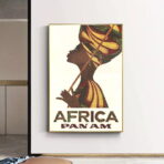 affiche vintage afrique