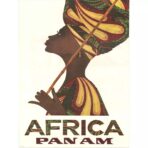 affiche vintage afrique