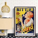 affiche vintage alcool