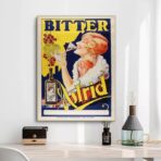 affiche vintage alcool