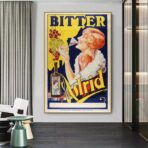 affiche vintage alcool