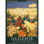 affiche vintage algérie