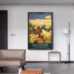 affiche vintage algérie
