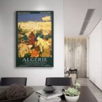 affiche vintage algérie