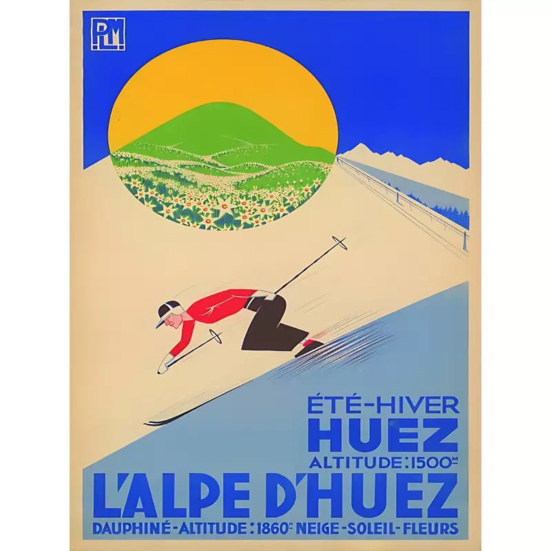 affiche-vintage-alpe-d-huez_1 affiche vintage alpe d'huez