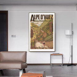 affiche alpe d'huez