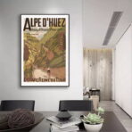 affiche alpe d'huez