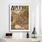 affiche alpe d'huez