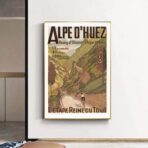 affiche alpe d'huez