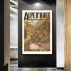 affiche alpe d'huez