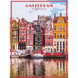affiche vintage amsterdam