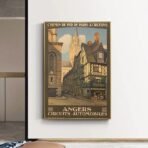 affiche vintage angers