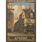 affiche vintage angers