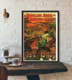 affiche vintage animaux