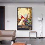 affiche vintage australie