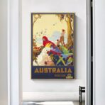 affiche vintage australie