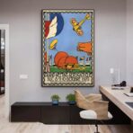 affiche vintage aviation