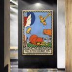 affiche vintage aviation