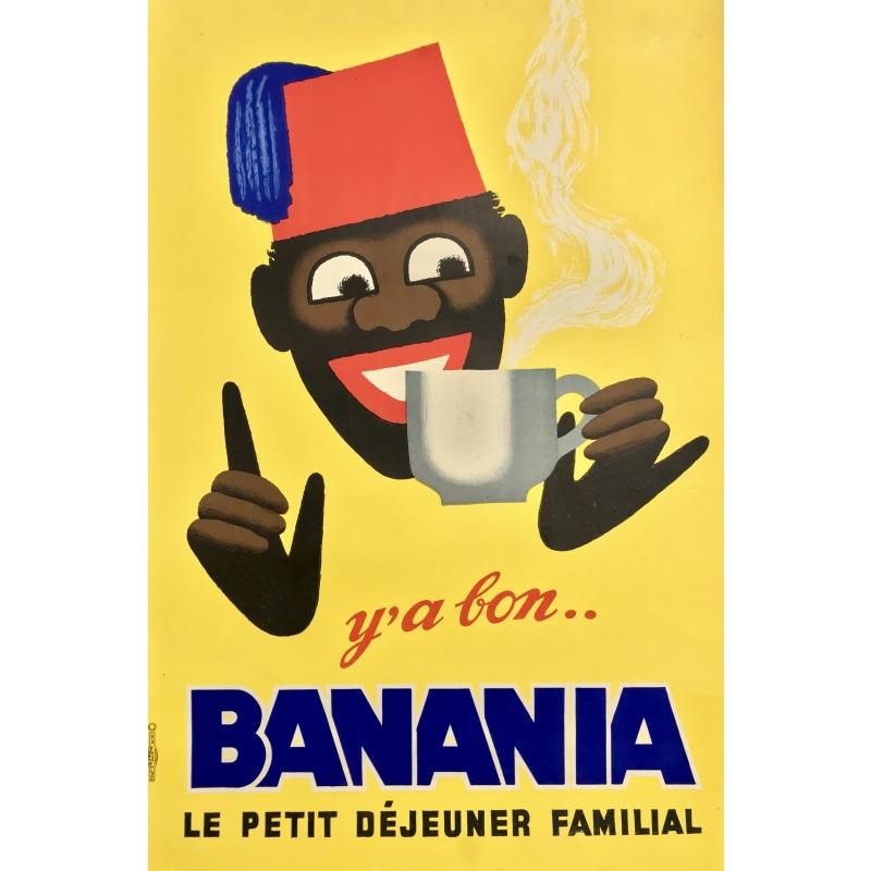 affiche-vintage-banania-1 affiche vintage banania