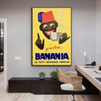 affiche vintage banania