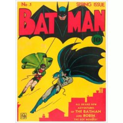 affiche vintage batman