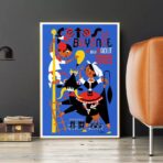affiche vintage bayonne