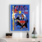 affiche vintage bayonne