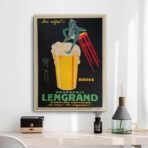 affiche vintage bière