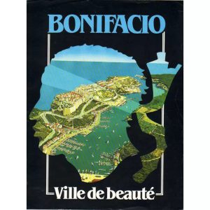 affiche vintage bonifacio