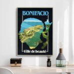 affiche vintage bonifacio