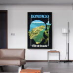 affiche vintage bonifacio