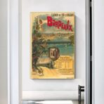 affiche vintage bordeaux