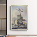 affiche vintage brest
