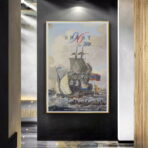 affiche vintage brest