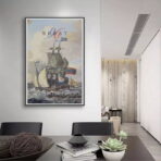 affiche vintage brest
