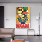 affiche vintage bricolage