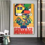 affiche vintage bricolage