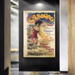 affiche vintage cabourg