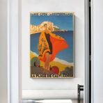 affiche vintage calvi