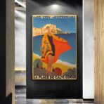 affiche vintage calvi