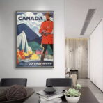 affiche vintage canada