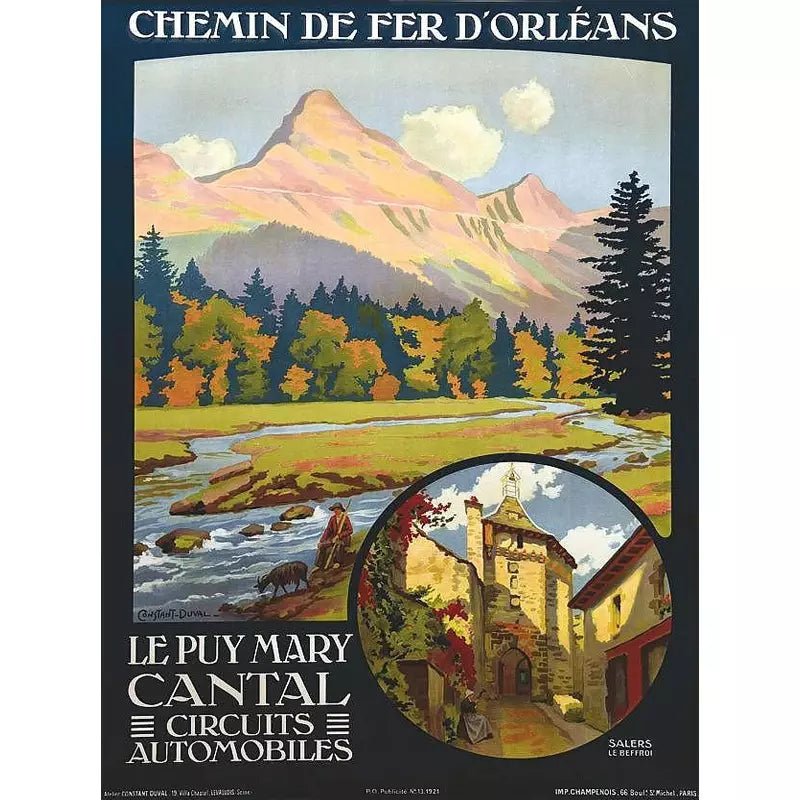 affiche-vintage-cantal_12 affiche vintage cantal