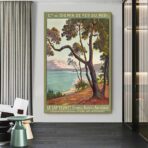 affiche vintage cap ferret